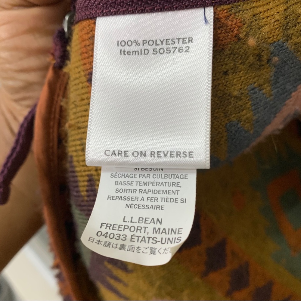 L.L. Bean Multicolor Patterned Jacket - Picture 8 of 11
